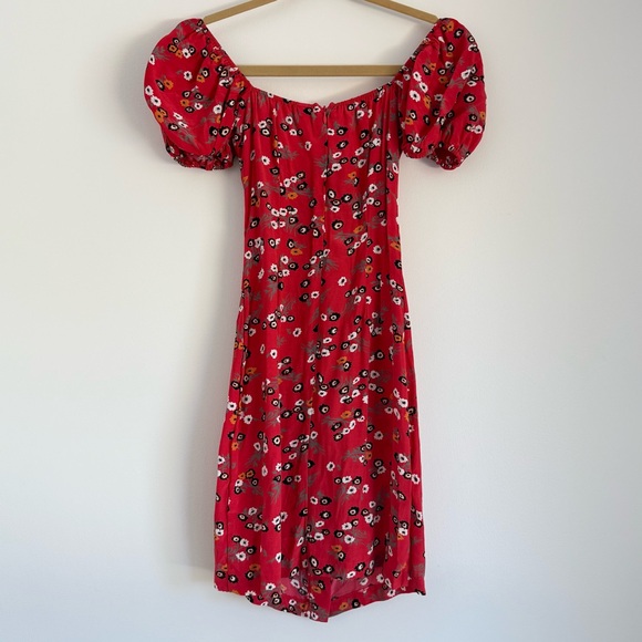 Rat and Boa Bambi Dress Floral Peasant Prairie Size XS - Picture 6 of 10